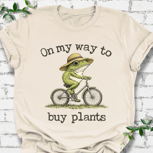 On My Way To Buy Plants Lightweight Tee