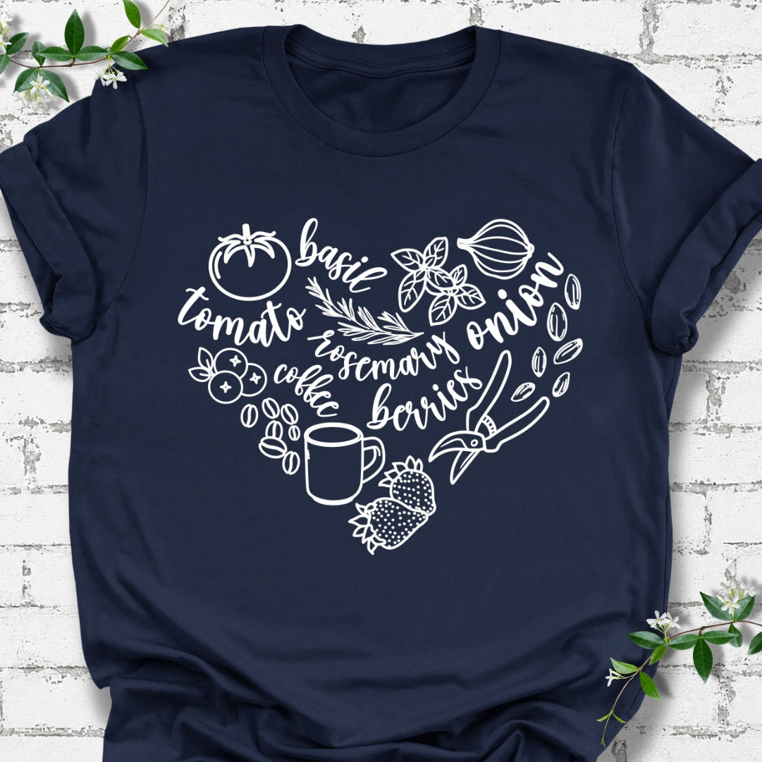 Heart Full Of Plants Lightweight Tee