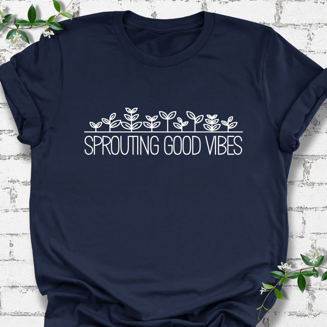 Sprouting Good Vibes Lightweight Tee