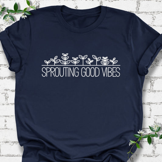 Sprouting Good Vibes Lightweight Tee