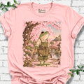 Cherry Blossom Frog T-Shirt