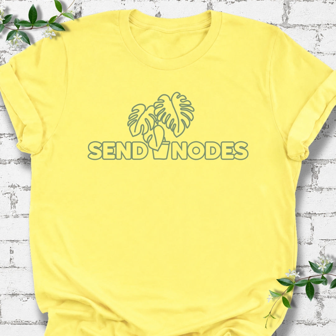 Send Nodes Monstera Lightweight Tee