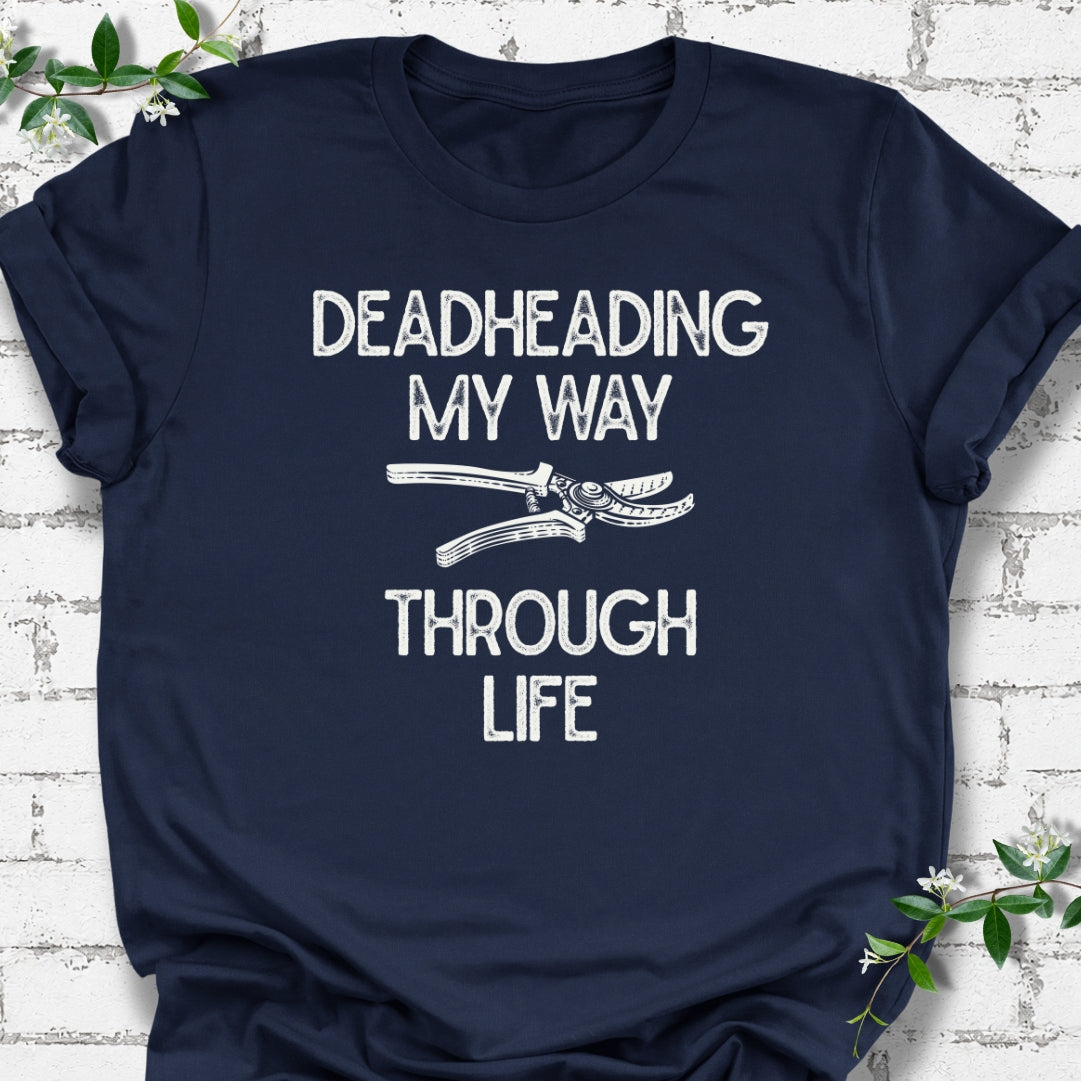 Deadheading My Way Through Life Lightweight Tee