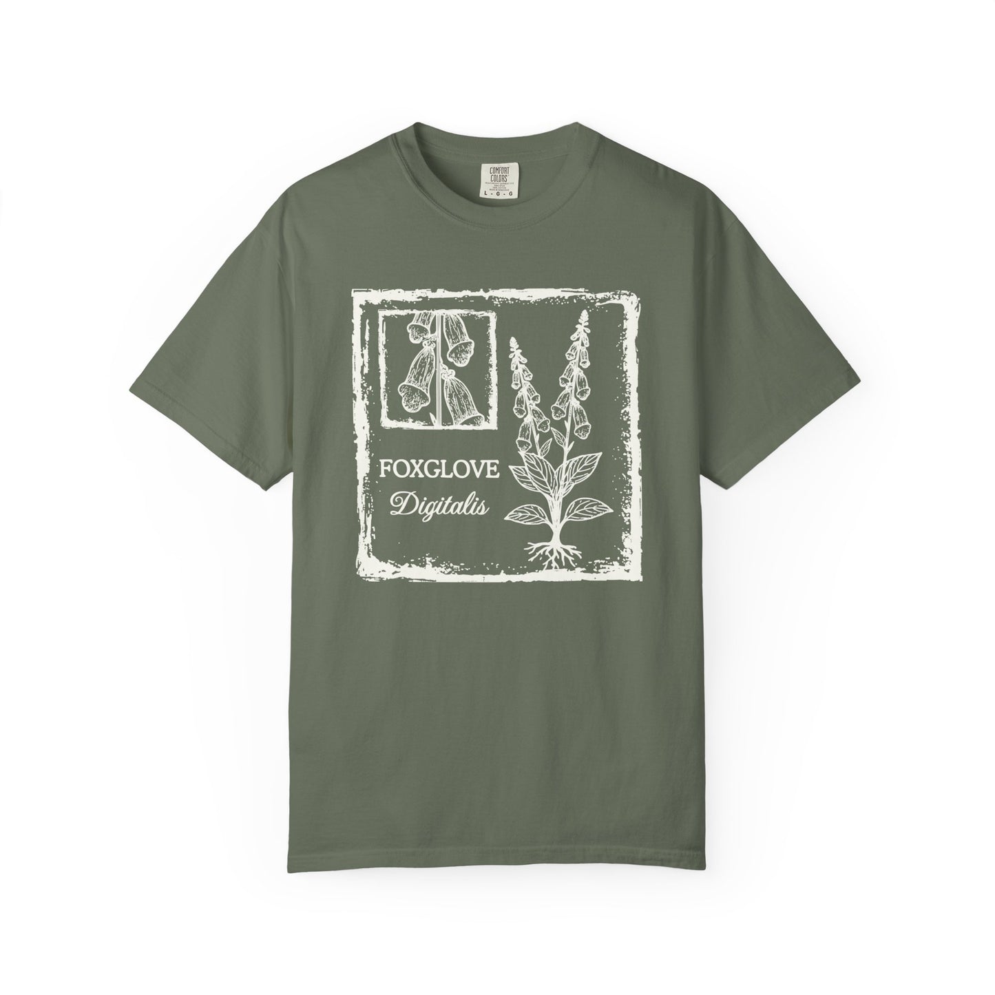Foxglove Digitalis Comfort Colors® Heavyweight T-shirt