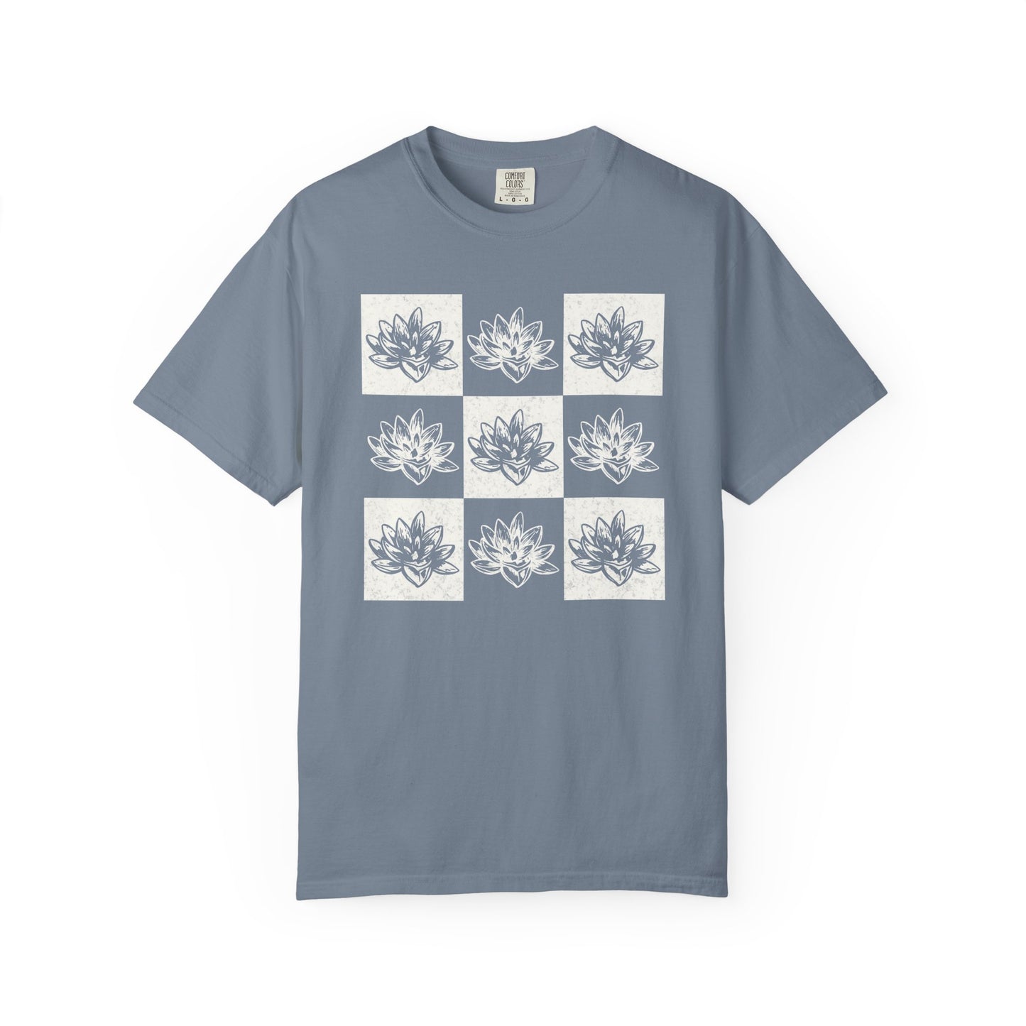 Succulent Checkerboard Comfort Colors® Heavyweight T-shirt