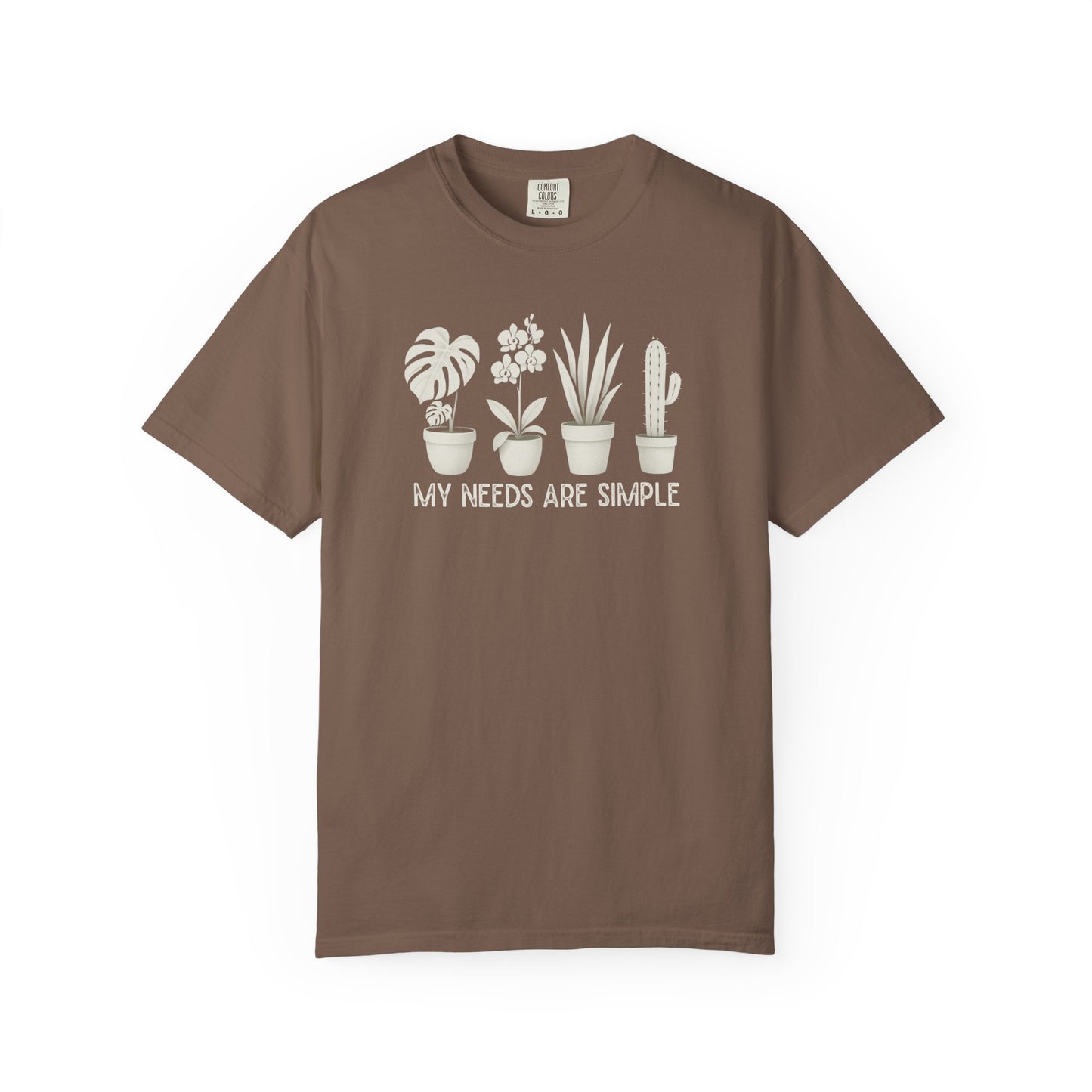 My Needs Are Simple Comfort Colors® Heavyweight T-shirt