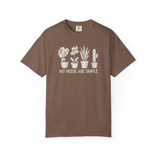My Needs Are Simple Comfort Colors® Heavyweight T-shirt