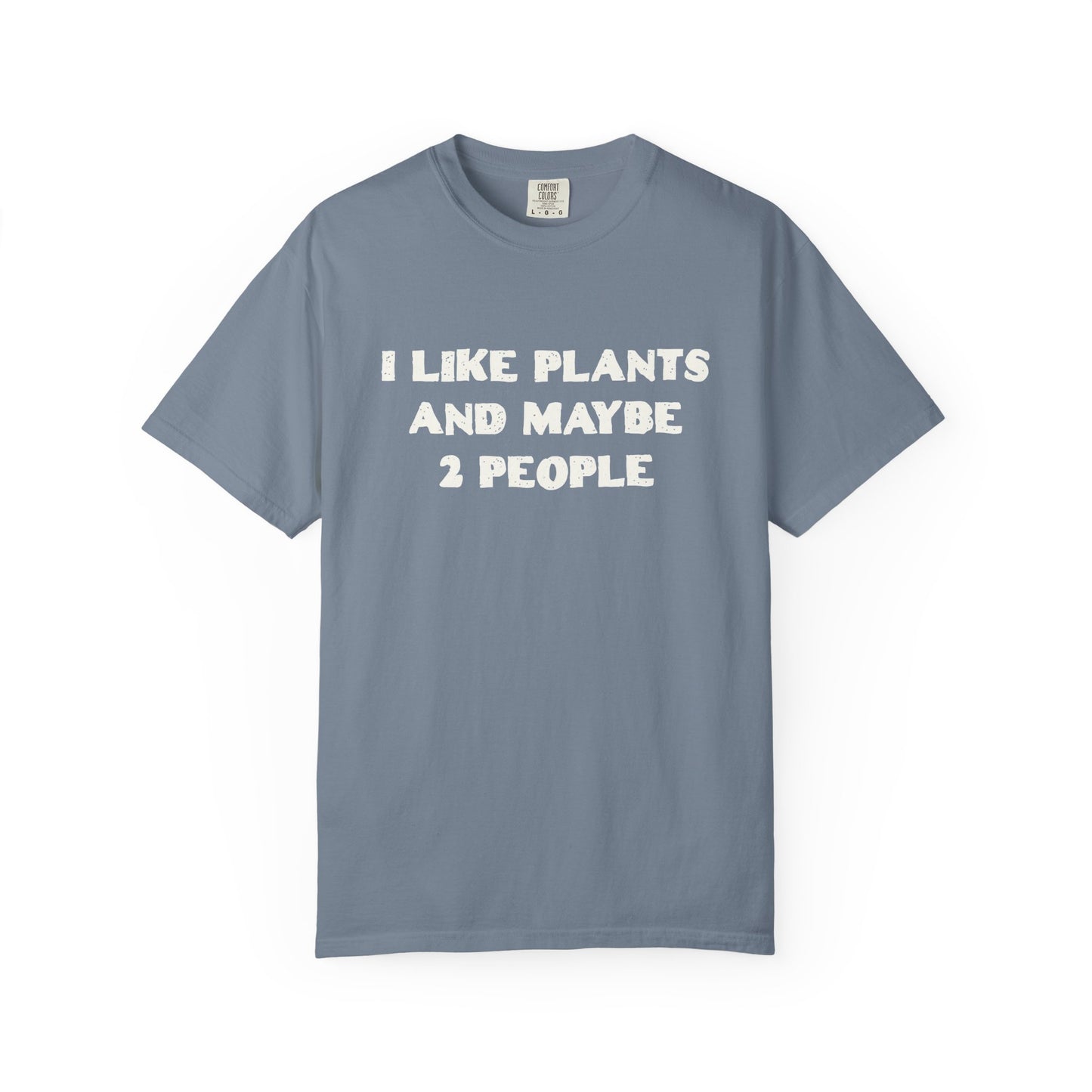 I Like Plants And Maybe 2 People Comfort Colors® Heavyweight T-shirt