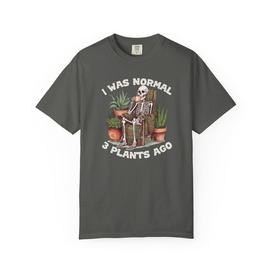 I Was Normal 3 Plants Ago #1 Comfort Colors® Heavyweight T-shirt