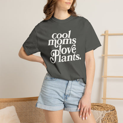 Cool Moms Love Plants Comfort Colors® Heavyweight T-shirt
