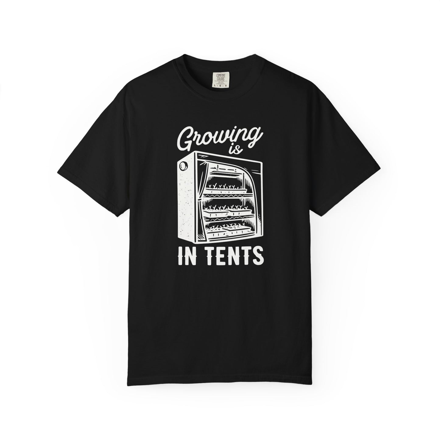 Growing Is In Tents Comfort Colors® Heavyweight T-shirt