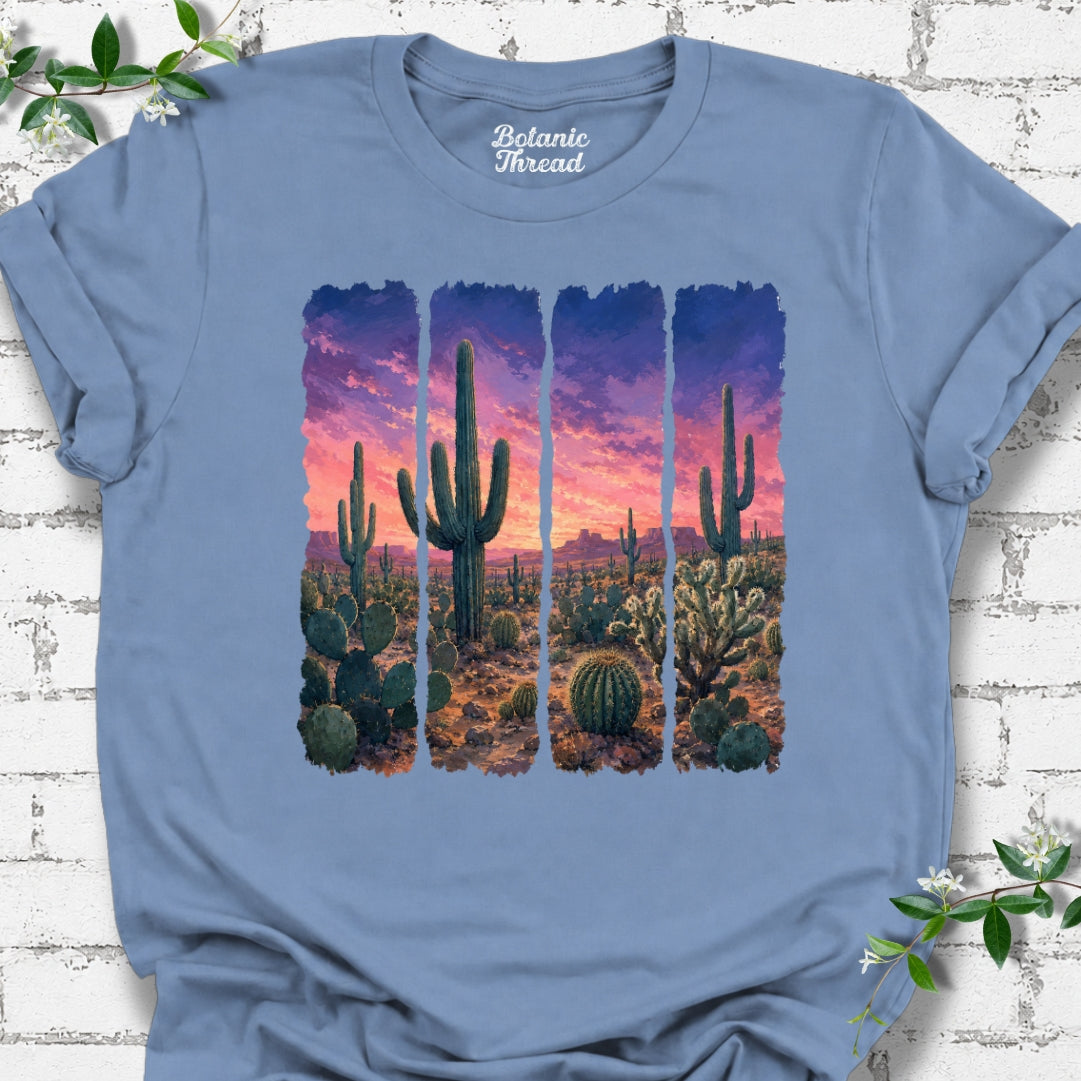 Desert Sunset Paint Strokes T-Shirt