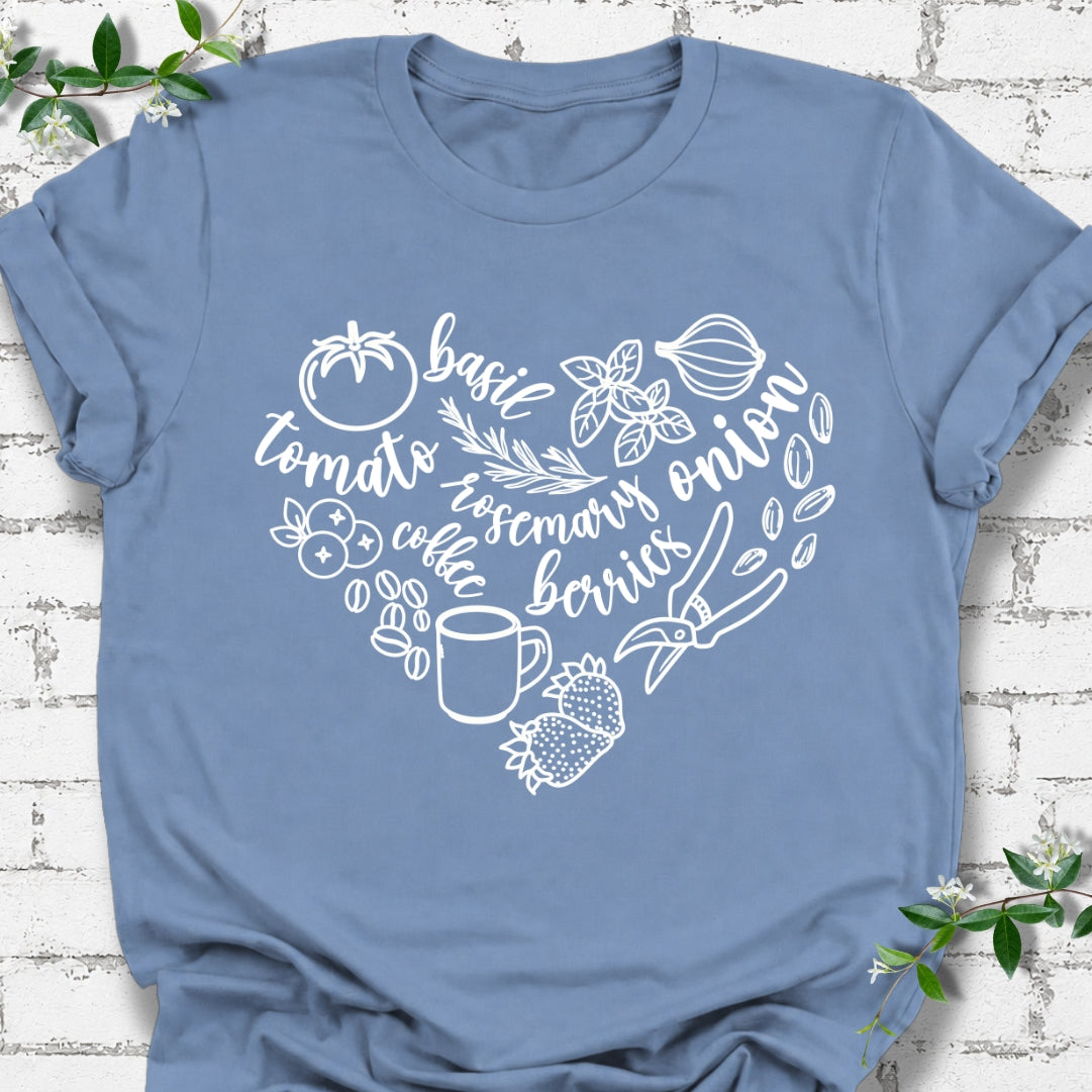 Heart Full Of Plants Lightweight Tee