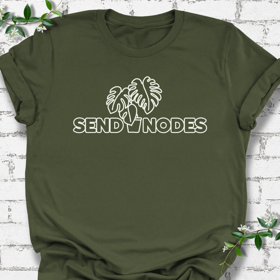 Send Nodes Monstera Lightweight Tee