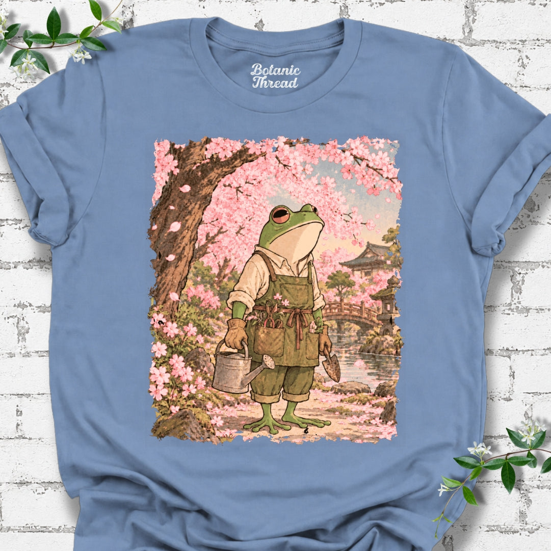 Cherry Blossom Frog T-Shirt