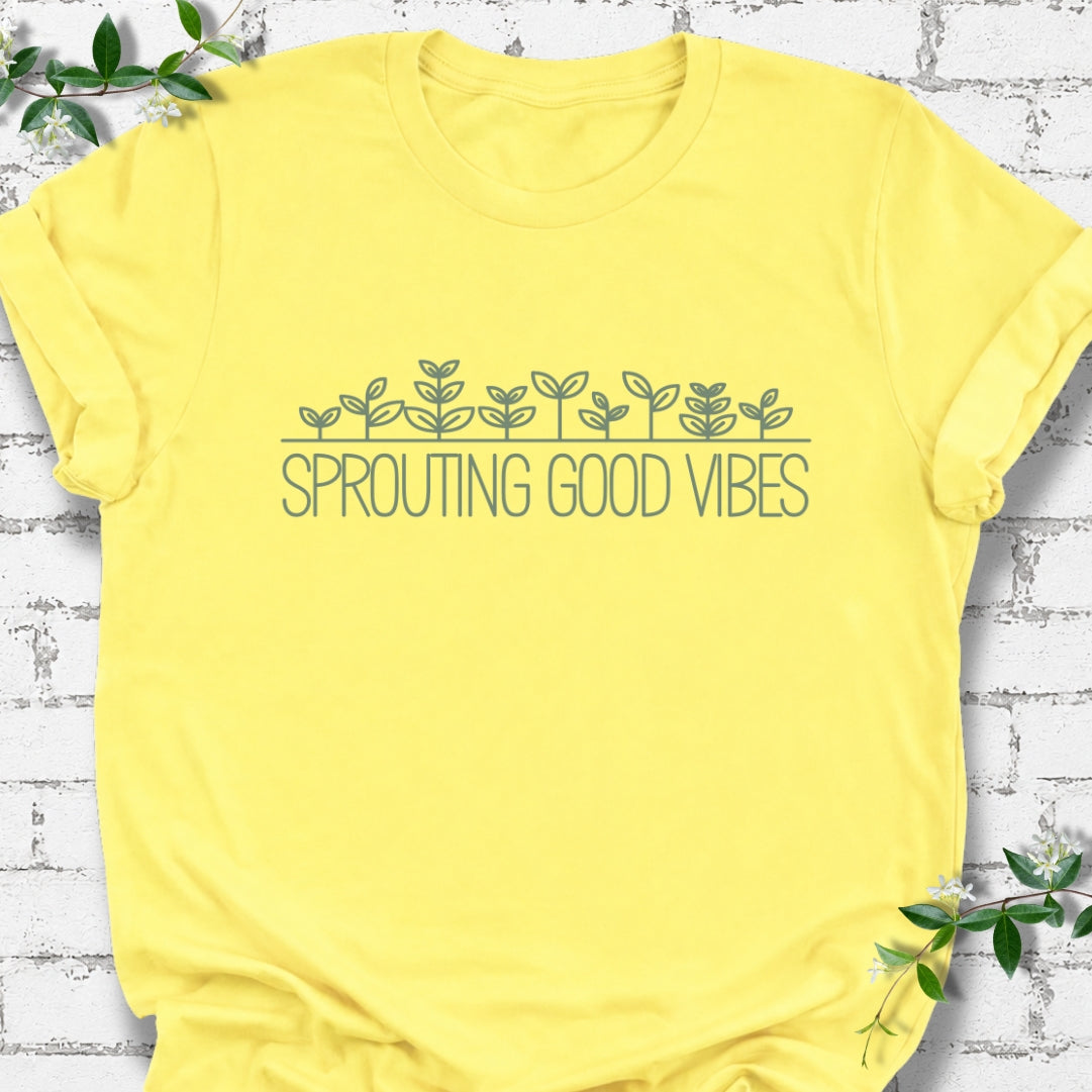 Sprouting Good Vibes Lightweight Tee
