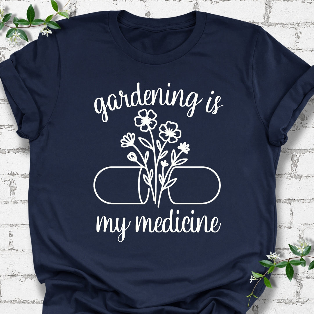 Gardening Is My Medicine Lightweight Tee