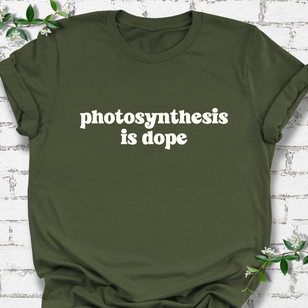 Photosynthesis Is Dope Lightweight Tee