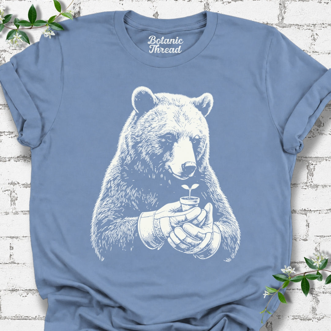 Bear With Seedling Lightweight Tee