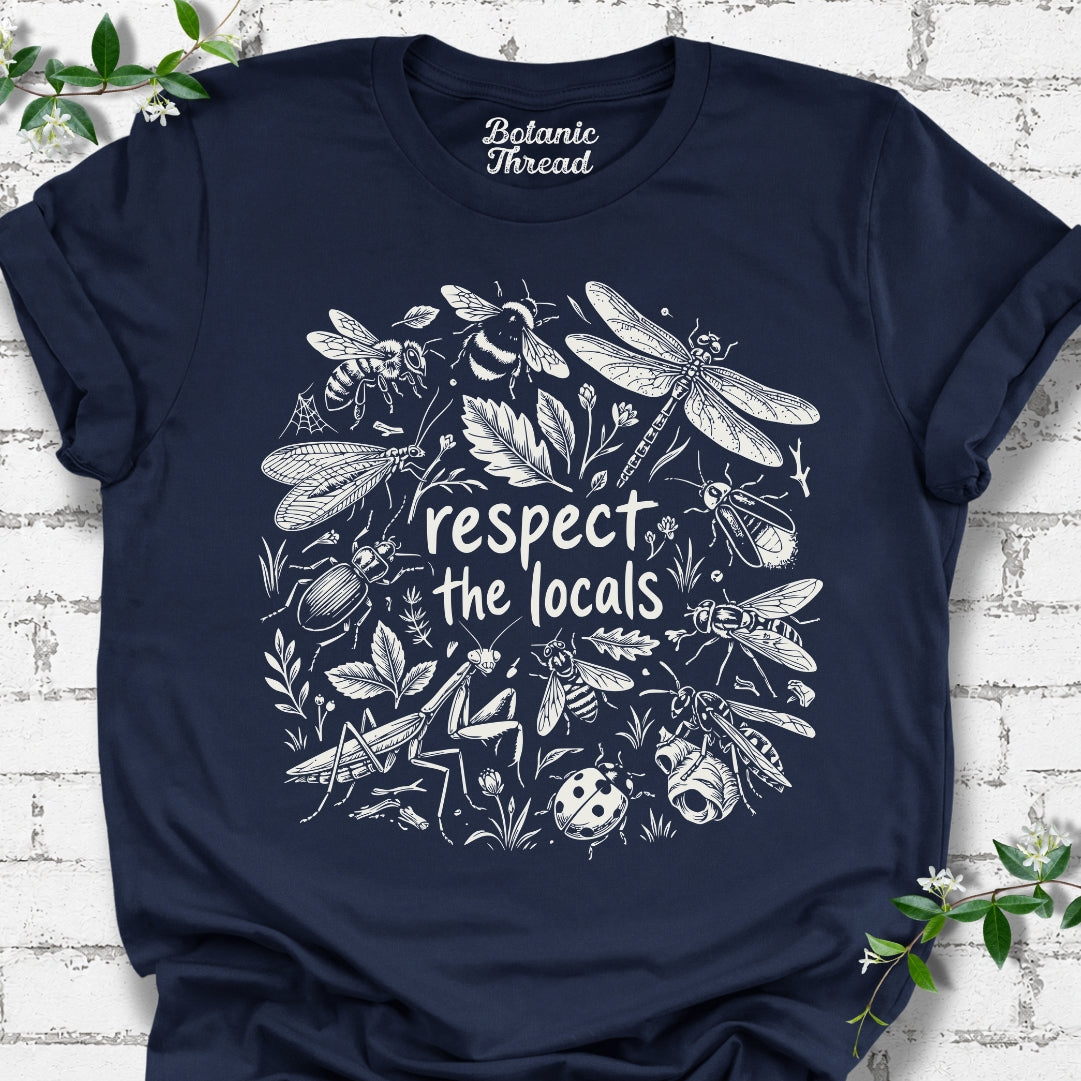 Respect The Locals Insects Lightweight Tee