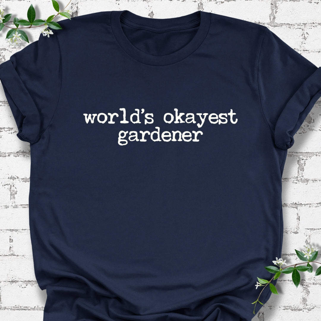 World's Okayest Gardener Lightweight Tee