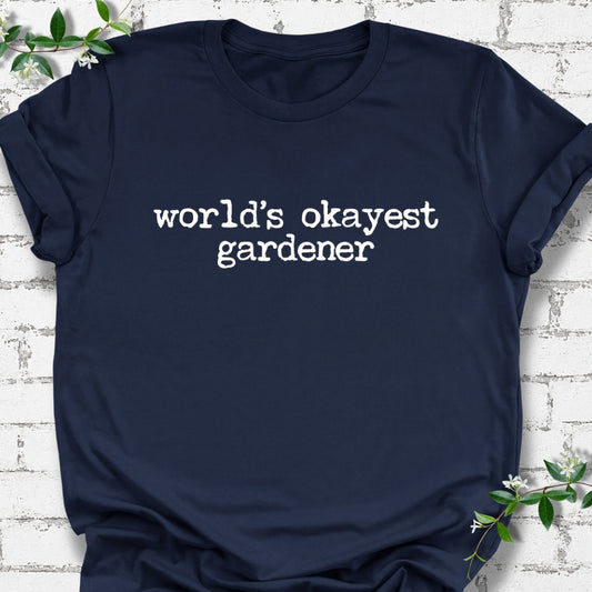 World's Okayest Gardener Lightweight Tee