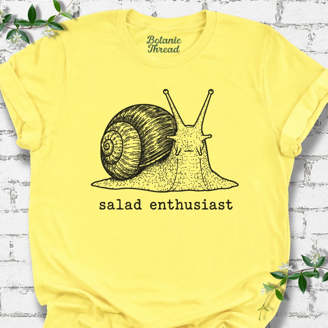 Salad Enthusiast Snail Lightweight Tee
