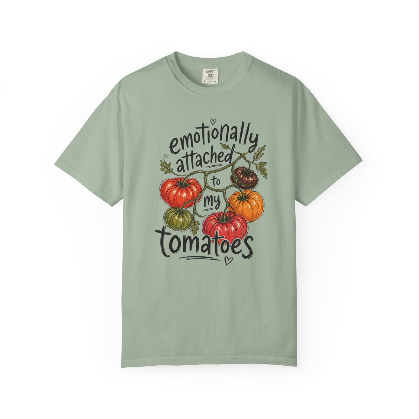 Emotionally Attached To My Tomatoes Comfort Colors® Heavyweight T-shirt