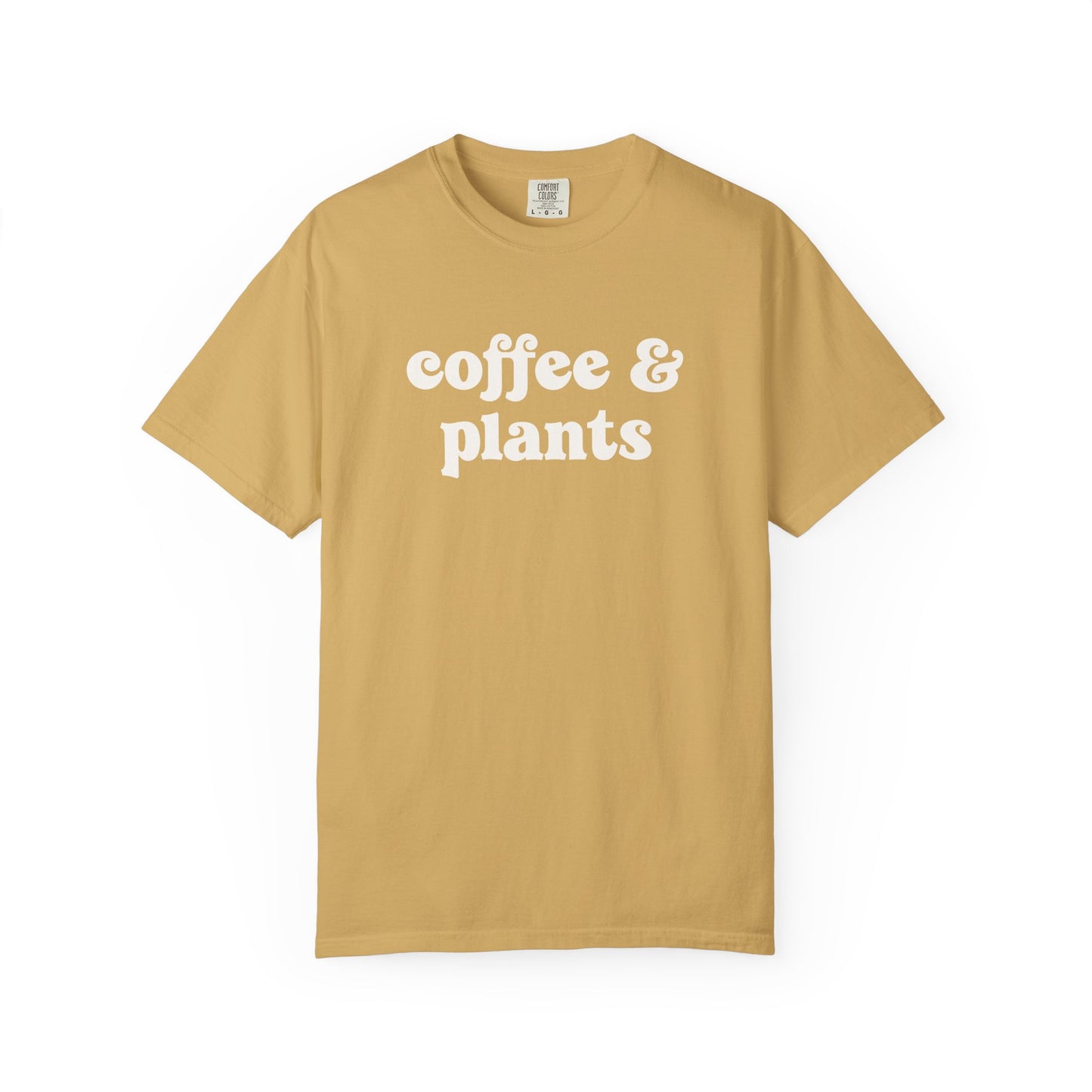 Coffee & Plants Comfort Colors® Heavyweight T-shirt