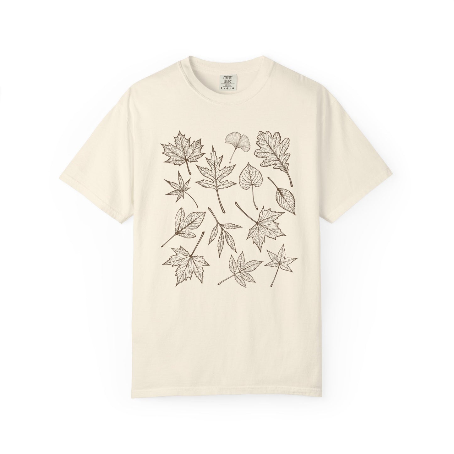 Deciduous Leaf Collage Comfort Colors® Heavyweight T-shirt