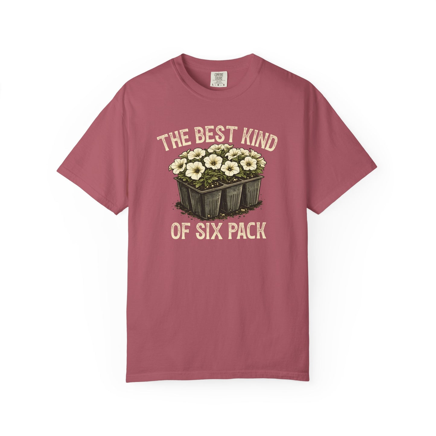 The Best Kind Of Six Pack Comfort Colors® Heavyweight T-shirt