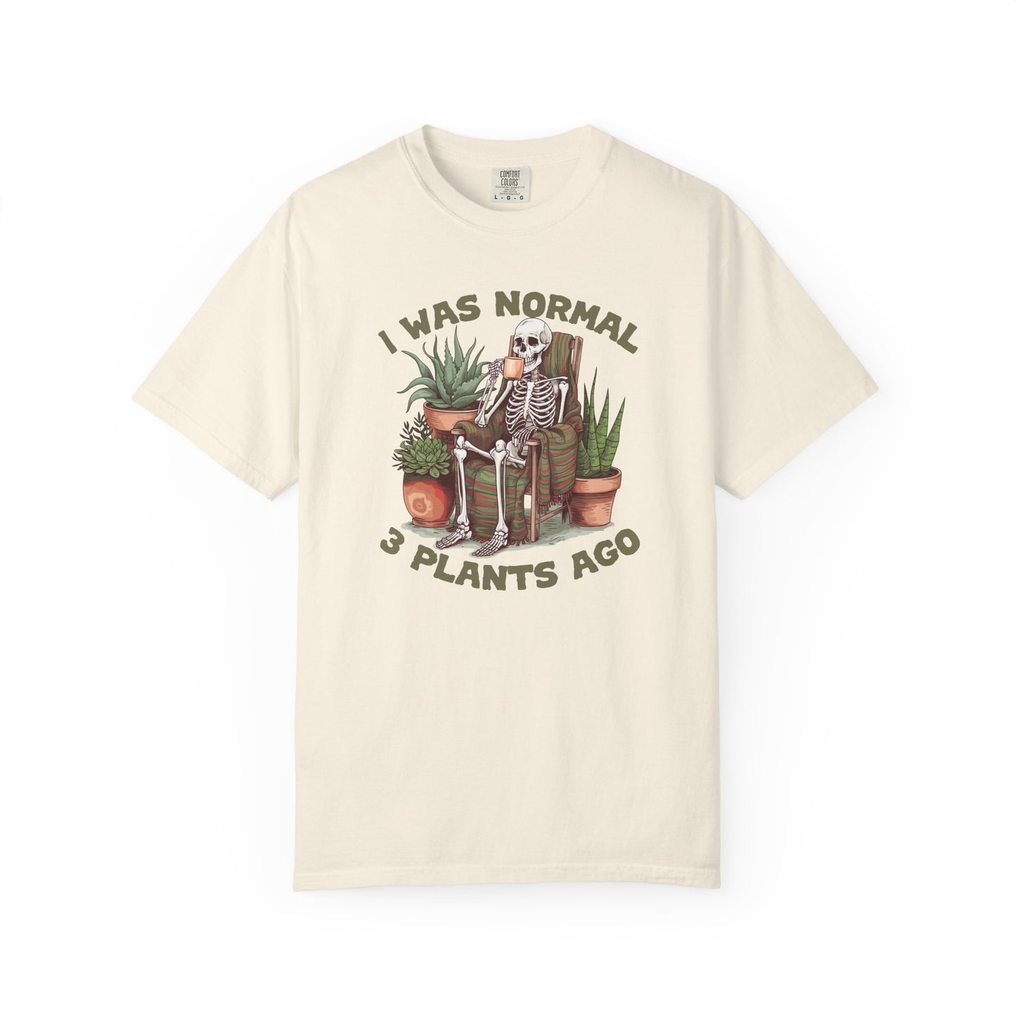 I Was Normal 3 Plants Ago #1 Comfort Colors® Heavyweight T-shirt