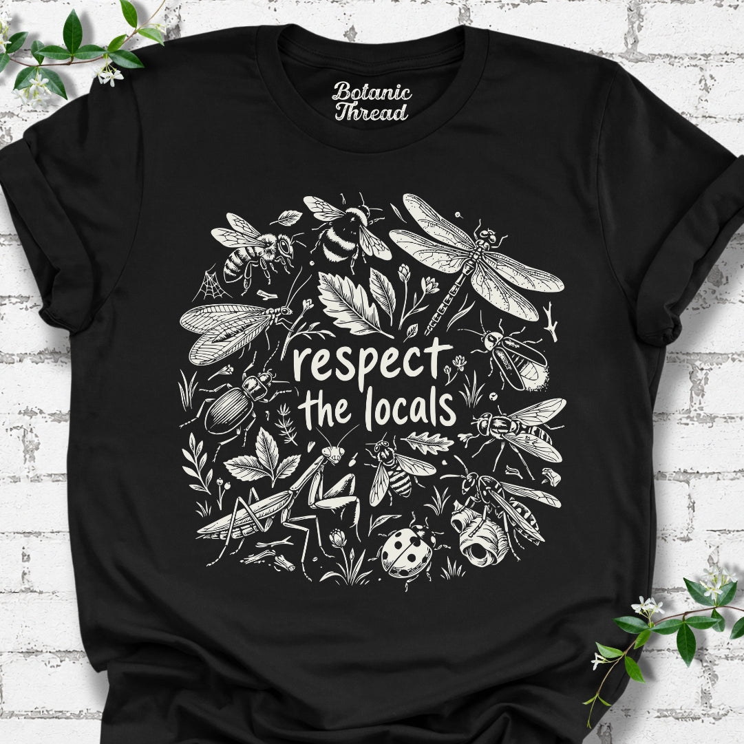 Respect The Locals Insects Lightweight Tee