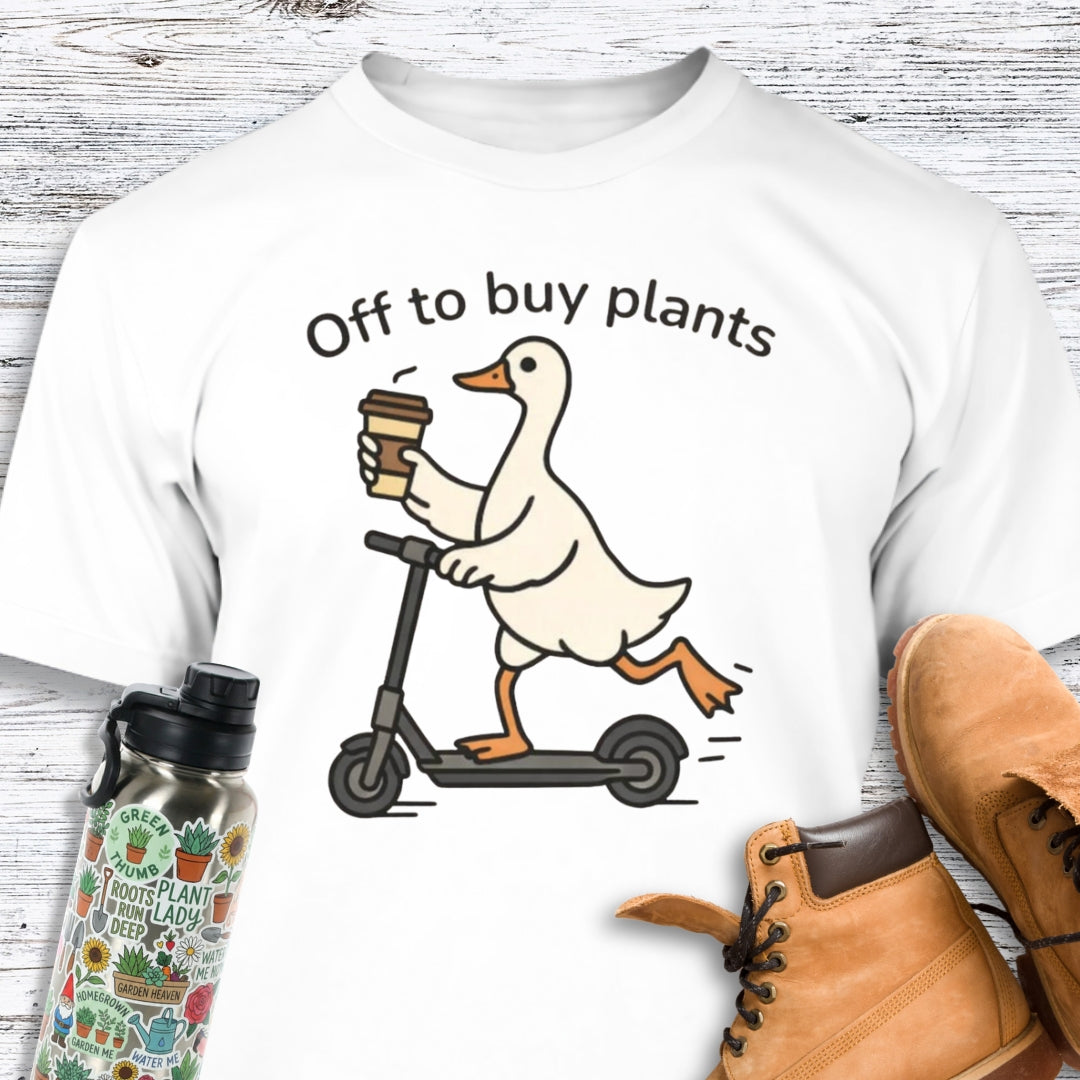 Off To Buy Plants T-Shirt