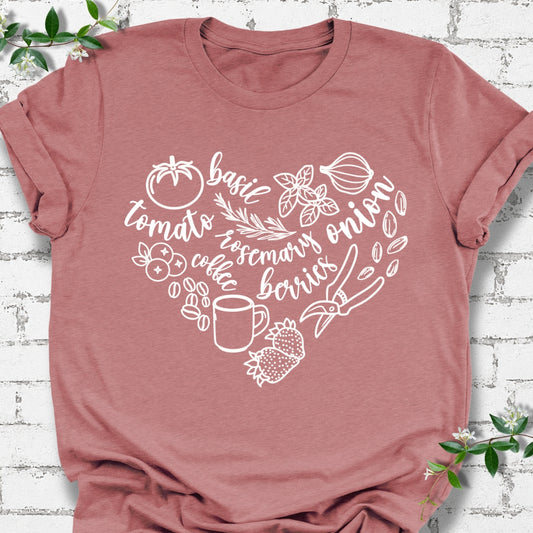 Heart Full Of Plants Lightweight Tee