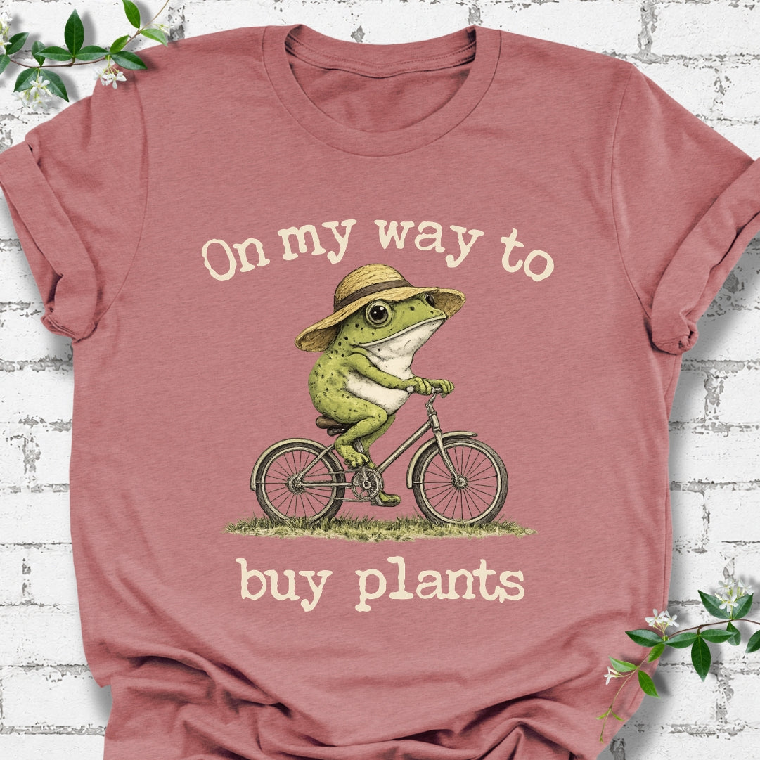 On My Way To Buy Plants Lightweight Tee