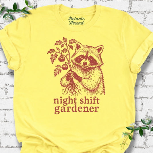 Night Shift Gardener Lightweight Tee