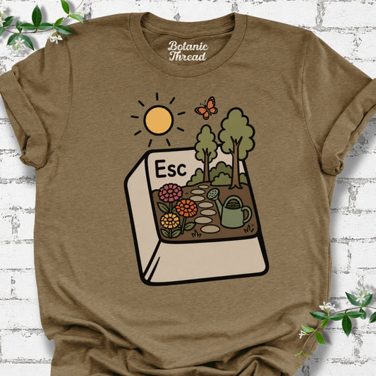 Escape To The Garden Lightweight Tee
