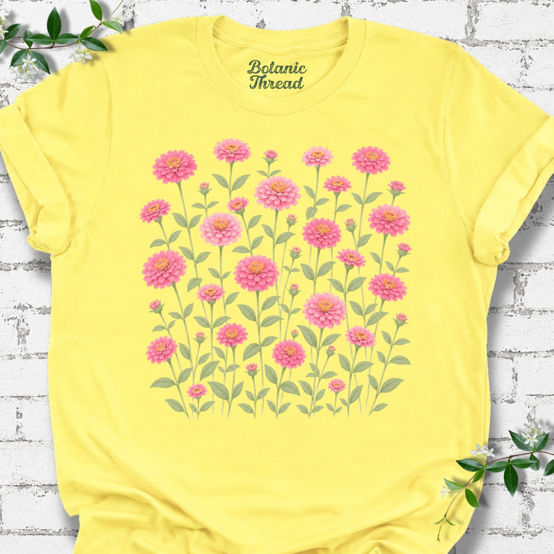 Zinnia Cottagecore T-Shirt