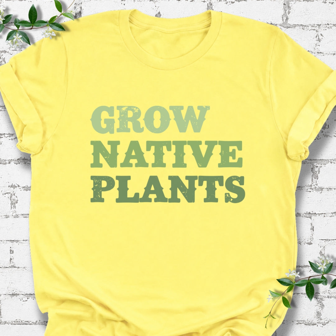 Grow Native Plants Lightweight Tee