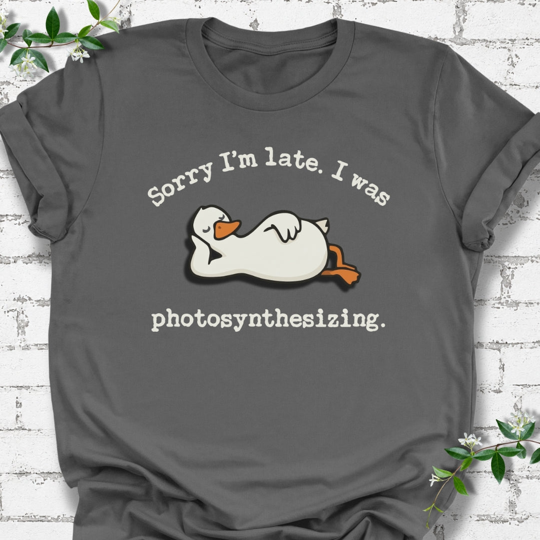 Sorry I'm Late. I Was Photosynthesizing Lightweight Tee