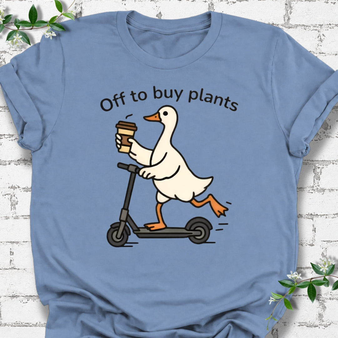 Off To Buy Plants Goose Lightweight Tee