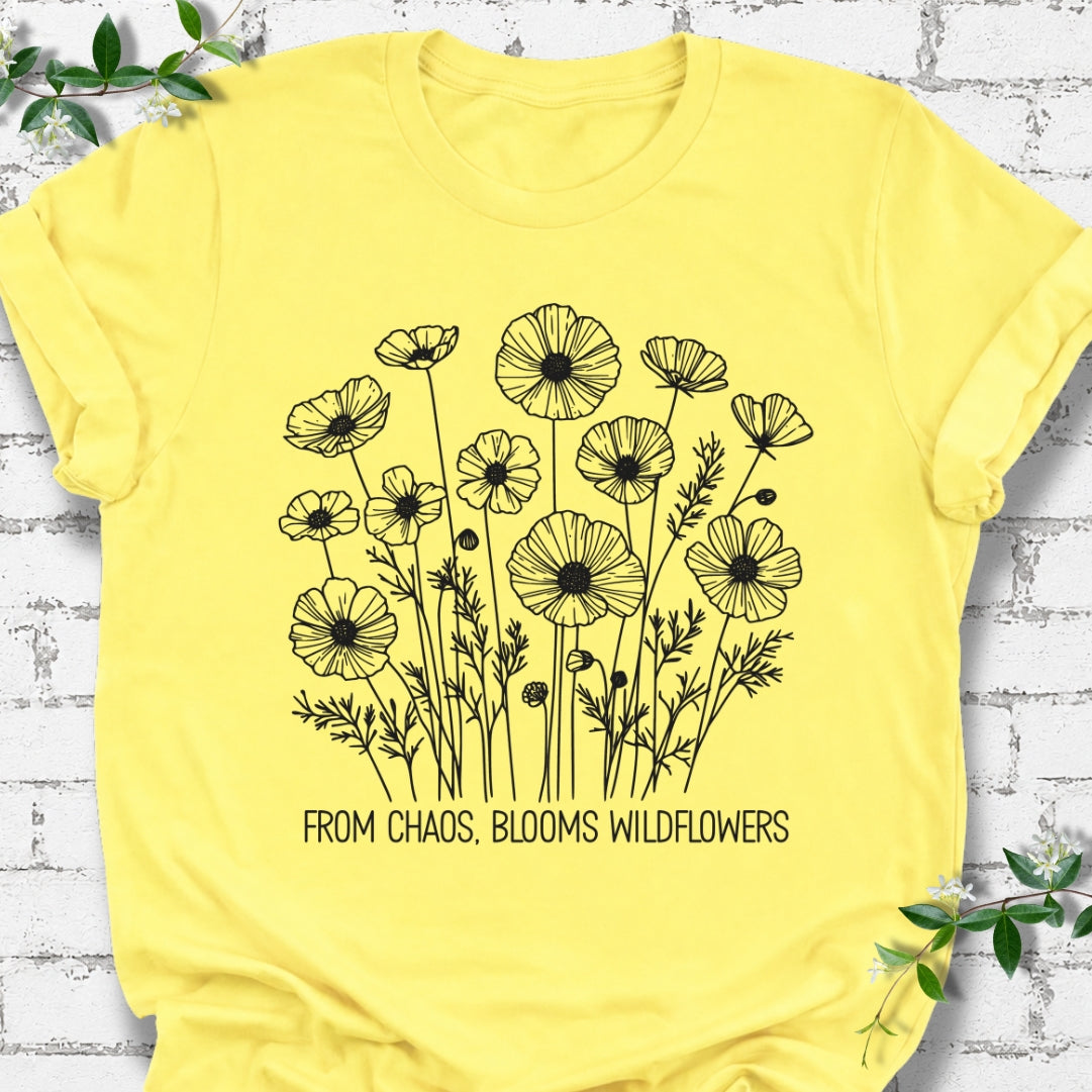 From Chaos, Blooms Wildflowers Lightweight Tee