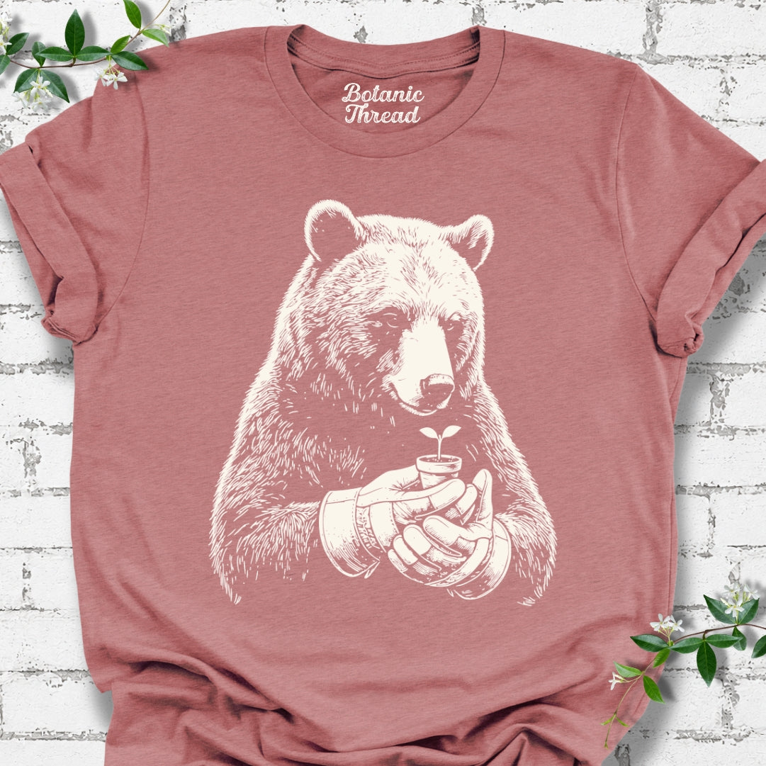 Bear With Seedling Lightweight Tee
