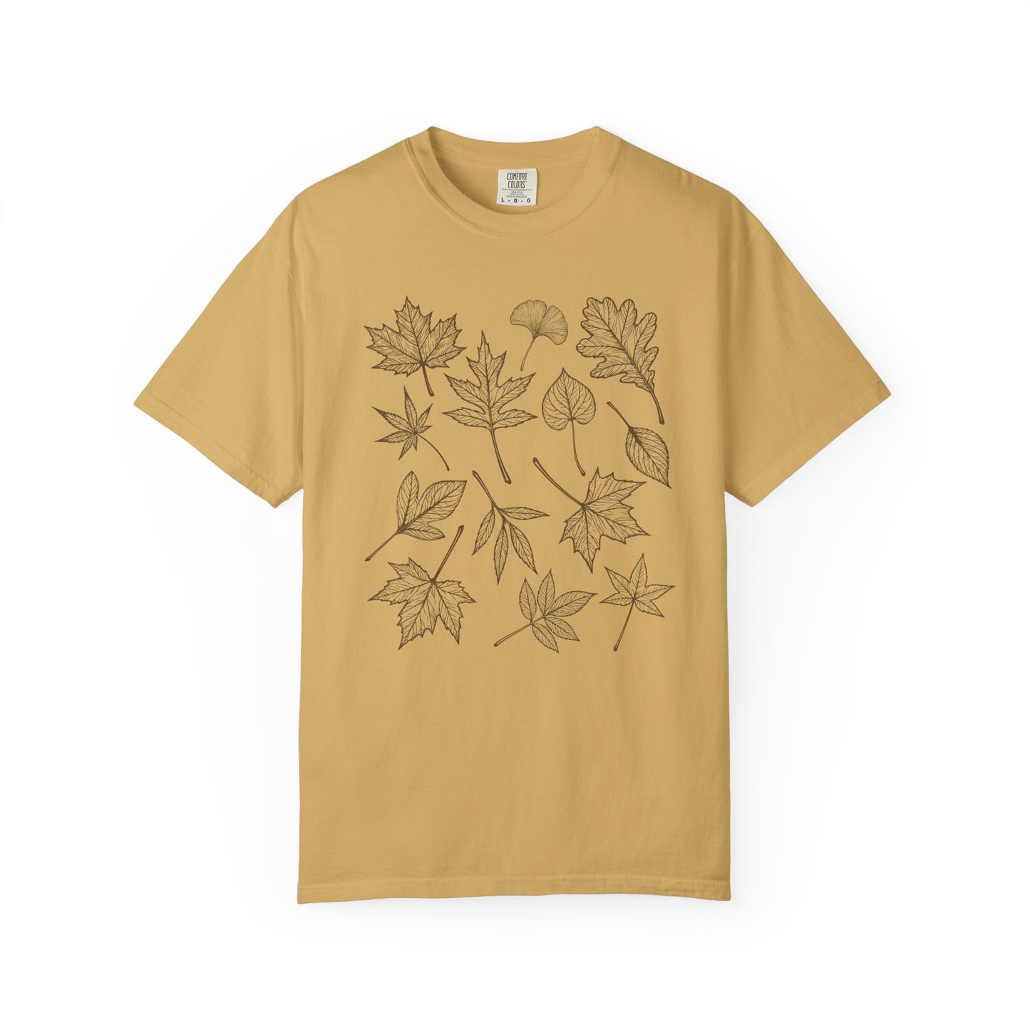 Deciduous Leaf Collage Comfort Colors® Heavyweight T-shirt