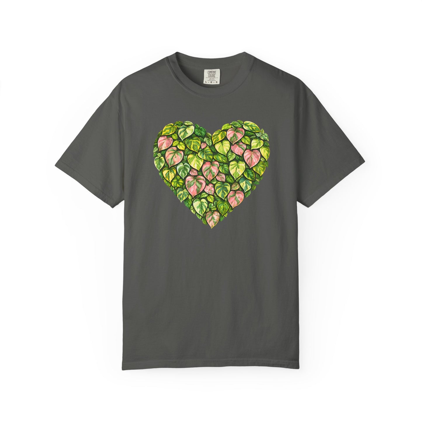 Heart Of Philodendron And Pothos Comfort Colors® Heavyweight T-shirt