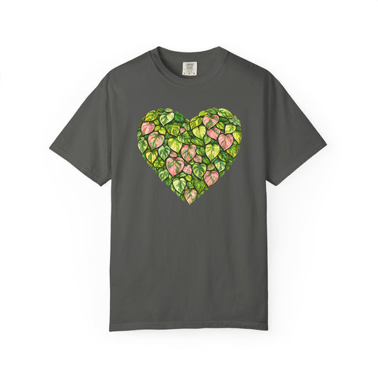 Heart Of Philodendron And Pothos Comfort Colors® Heavyweight T-shirt