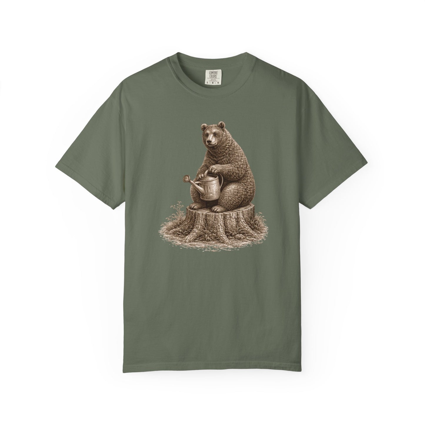 Bear Gardener Comfort Colors® Heavyweight T-shirt