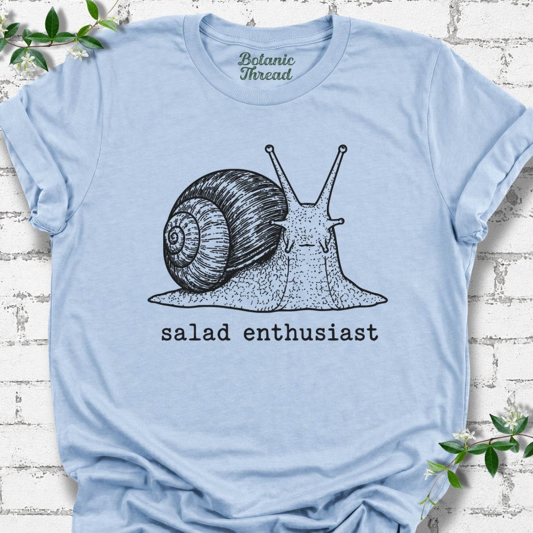 Salad Enthusiast Snail Lightweight Tee
