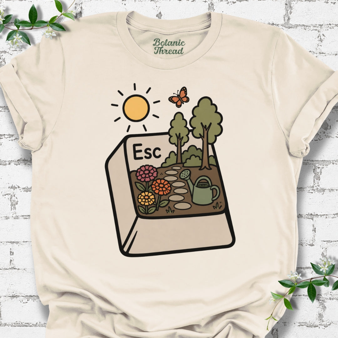 Escape To The Garden Lightweight Tee